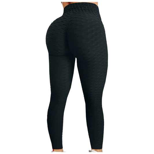 Womens High Waisted Workout Yoga Pants Seamless Butt Lifting Leggings Compression Tummy Control Stretchy Jogger Tights